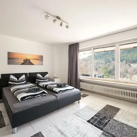 Ferienwohnung Mit Wunderschoner Aussicht,direkt Am Waldrand! * Bad Wildbad